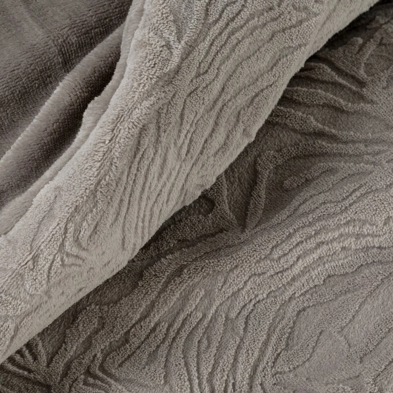 KOMPLET POŚCIELI FLANO 220 X 200 CM BEŻOWY