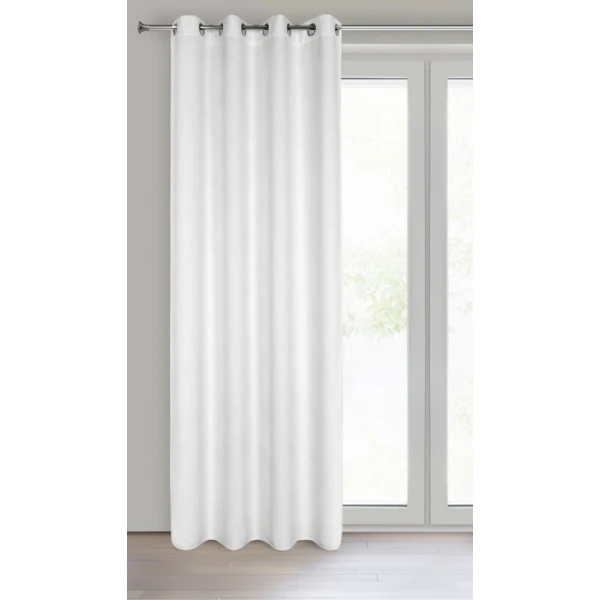 ZASŁONA GOTOWA ALETA 135 X 250 CM BIAŁY
