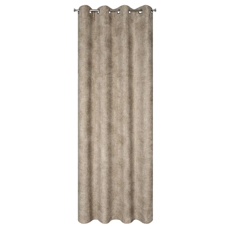 ZASŁONA GOTOWA ALETA 135 X 250 CM BEŻOWY