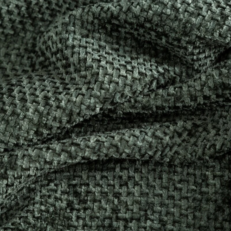 ZASŁONA GOTOWA ALETA 135 X 250 CM CIEMNOZIELONY