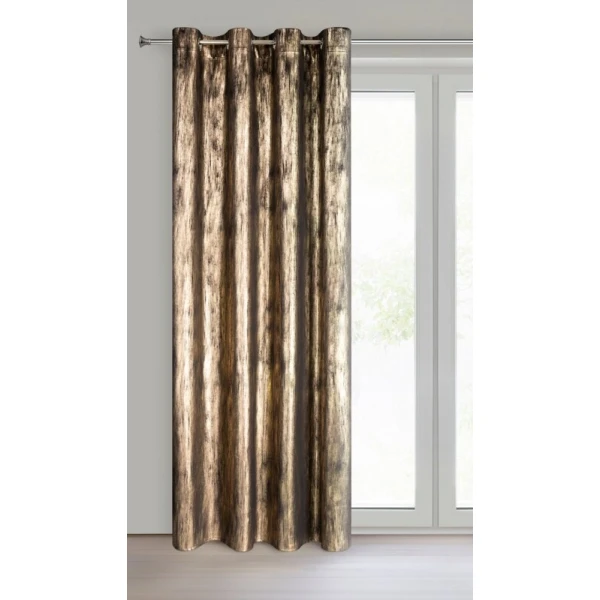 ZASŁONA GOTOWA EMILA 140 X 250 CM CZARNY