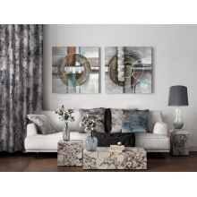 ZASŁONA GOTOWA ESTER 140 X 250 CM BRĄZOWY