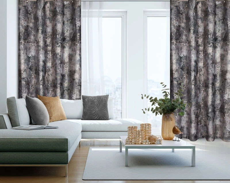 ZASŁONA GOTOWA ESTER 140 X 250 CM BRĄZOWY