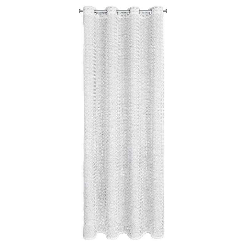 FIRANA GOTOWA CARMEN 140 X 250 CM BIAŁY