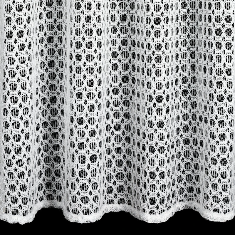 FIRANA GOTOWA CARMEN 140 X 250 CM BIAŁY