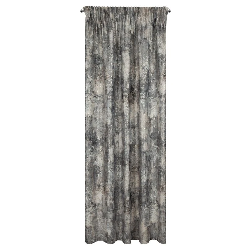 ZASŁONA GOTOWA ESTER NA TAŚMIE 140 X 270 CM SREBRNY