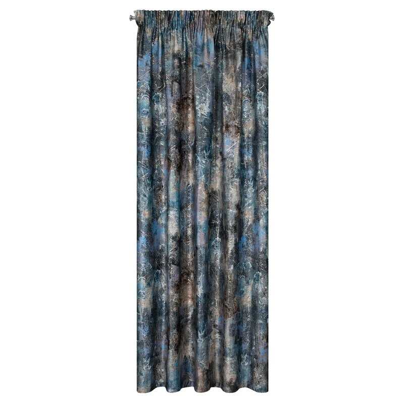 ZASŁONA GOTOWA ESTER NA TAŚMIE 140 X 270 CM TURKUSOWY