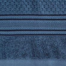 RĘCZNIK DAVOS (10) 70 X 140 CM GRANATOWY