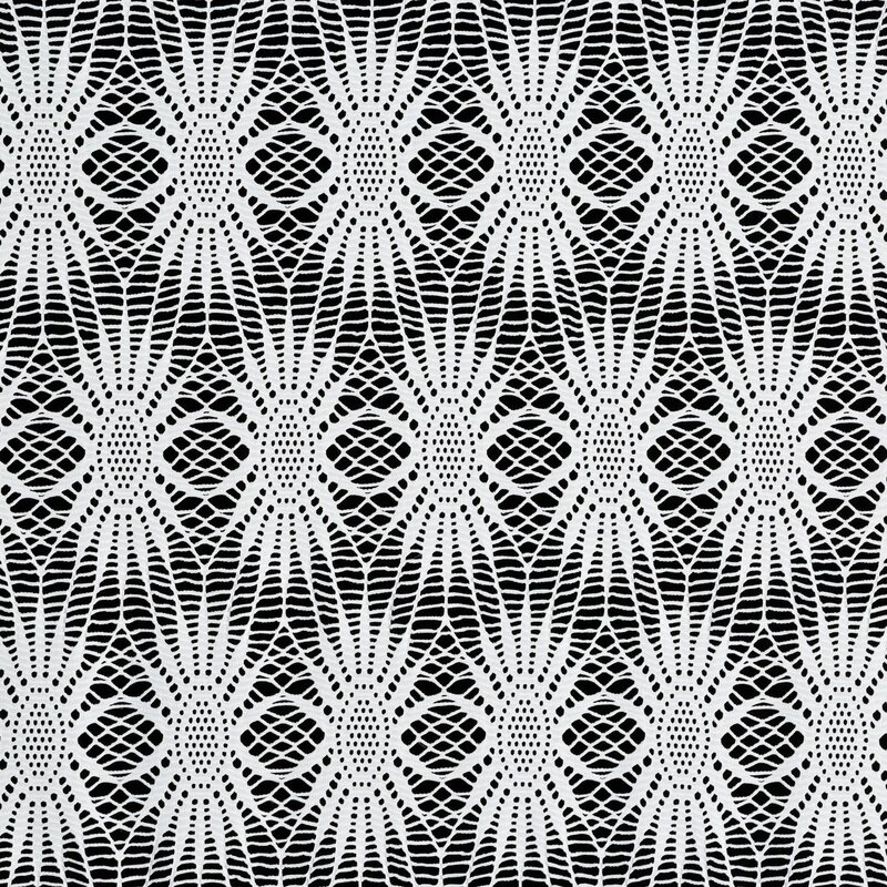 FIRANA GOTOWA ROZI 140 X 250 CM BIAŁY