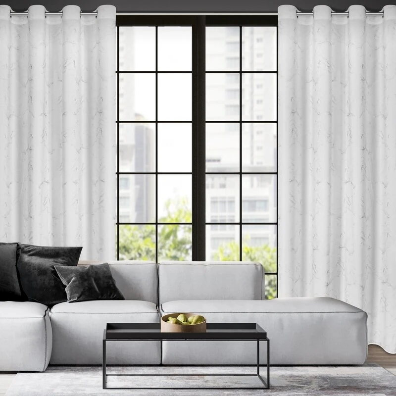 ZASŁONA GOTOWA EMILI 140 X 250 CM BIAŁY