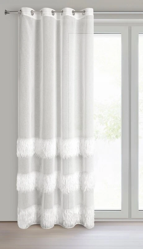 FIRANA GOTOWA MARGARET4 140 X 250 CM KREMOWY