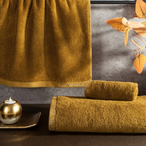KOMPLET RĘCZNIKÓW VENUS 46 X 36 X 7 CM MIODOWY