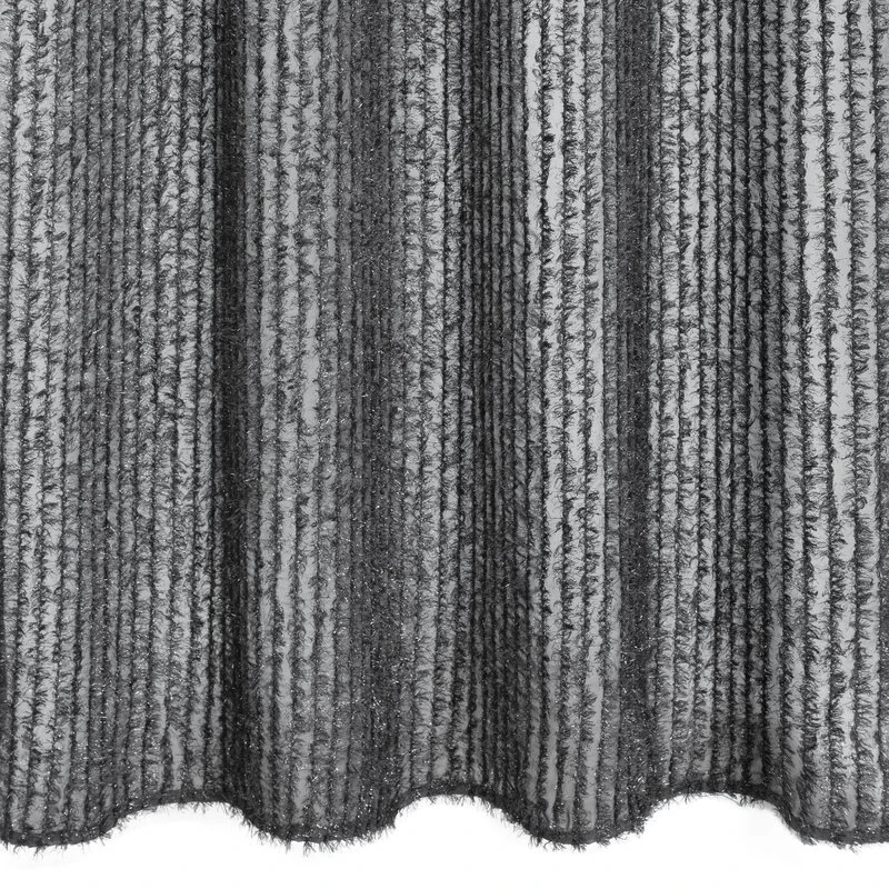 ZASŁONA GOTOWA SELMA 135 X 250 CM CZARNY