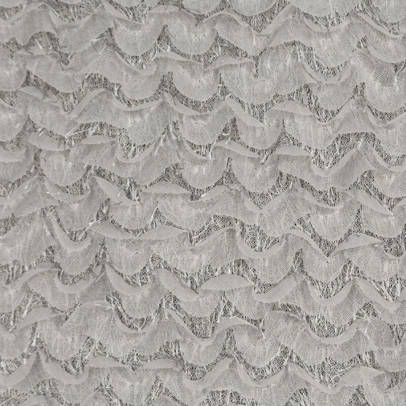 ZASŁONA GOTOWA TIFFANY 135 X 250 CM SREBRNY