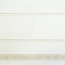RĘCZNIK MIRA (02) 50 X 90 CM KREMOWY