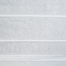 RĘCZNIK MIRA (05) 50 X 90 CM SREBRNY