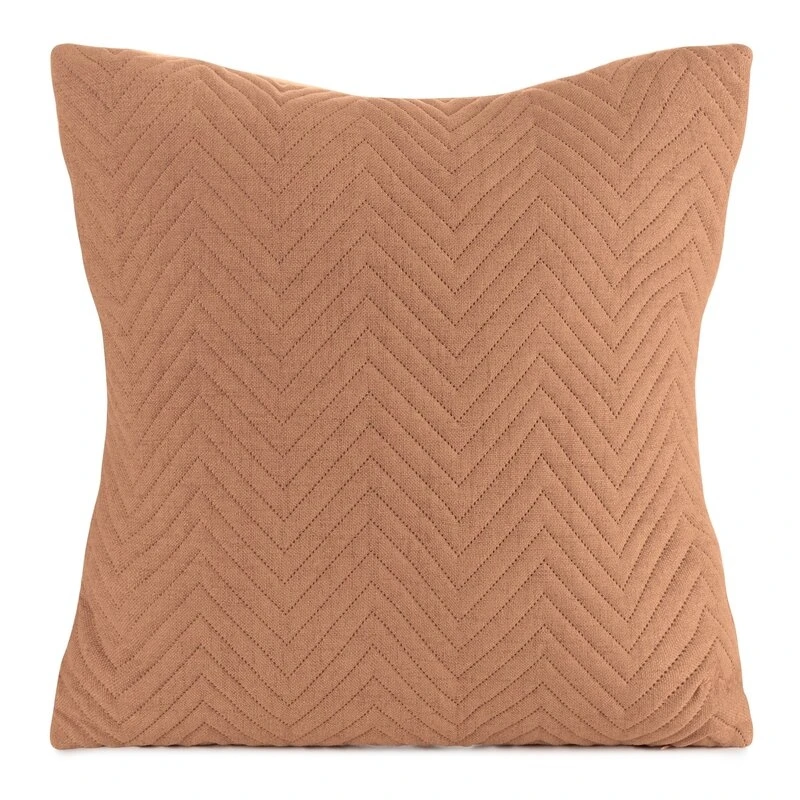 POSZEWKA LEN 3 45 X 45 CM CEGLASTY