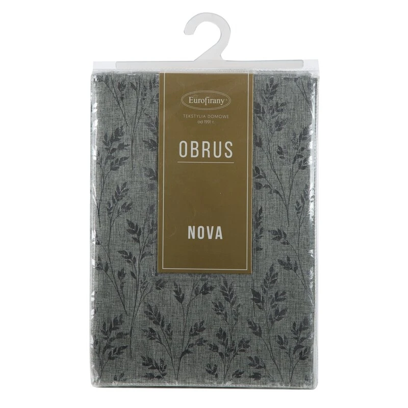OBRUS SIMONA 140 X 180 CM SREBRNY