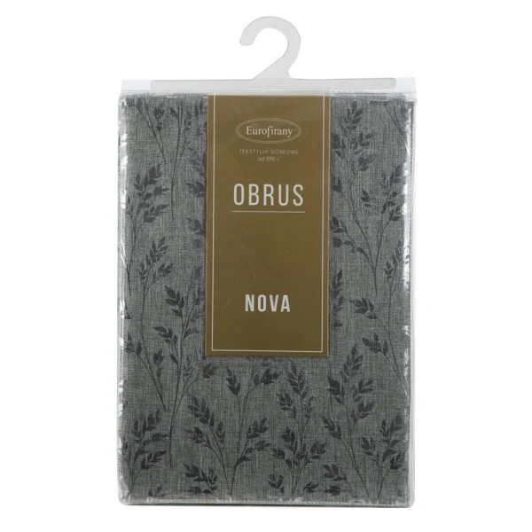 OBRUS SIMONA 140 X 180 CM SREBRNY