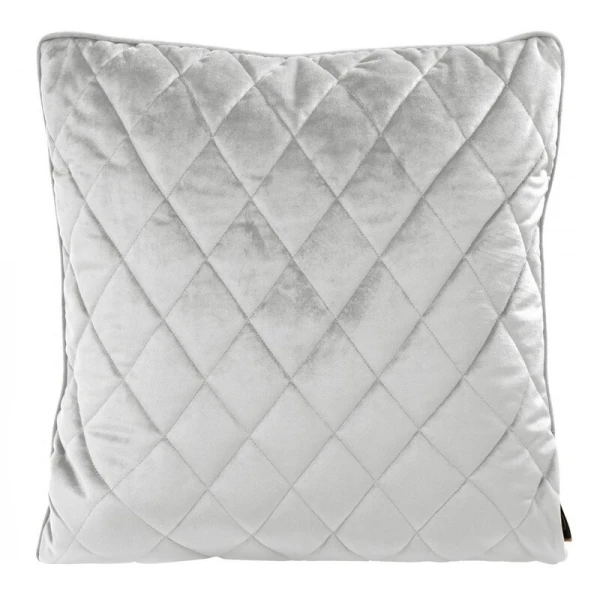 POSZEWKA VELVET 27 45 X 45 CM SREBRNY