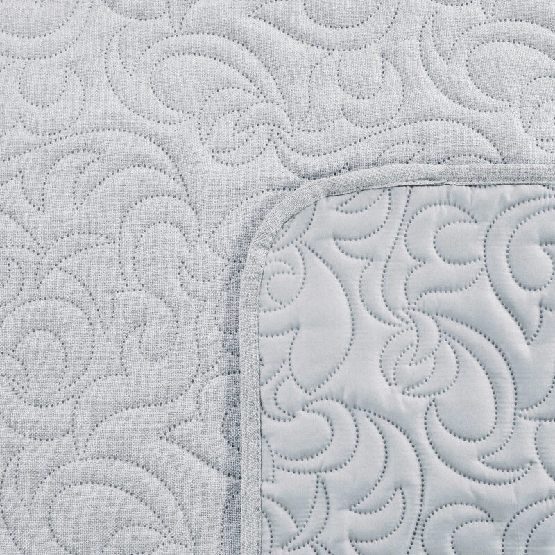 NARZUTA LEN 4 200 X 220 CM SREBRNY