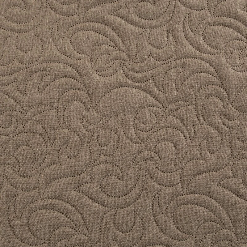 NARZUTA LEN 4 200 X 220 CM BRĄZOWY