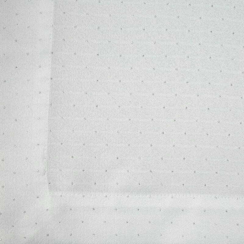 OBRUS ELLEN 140 X 220 CM BIAŁY