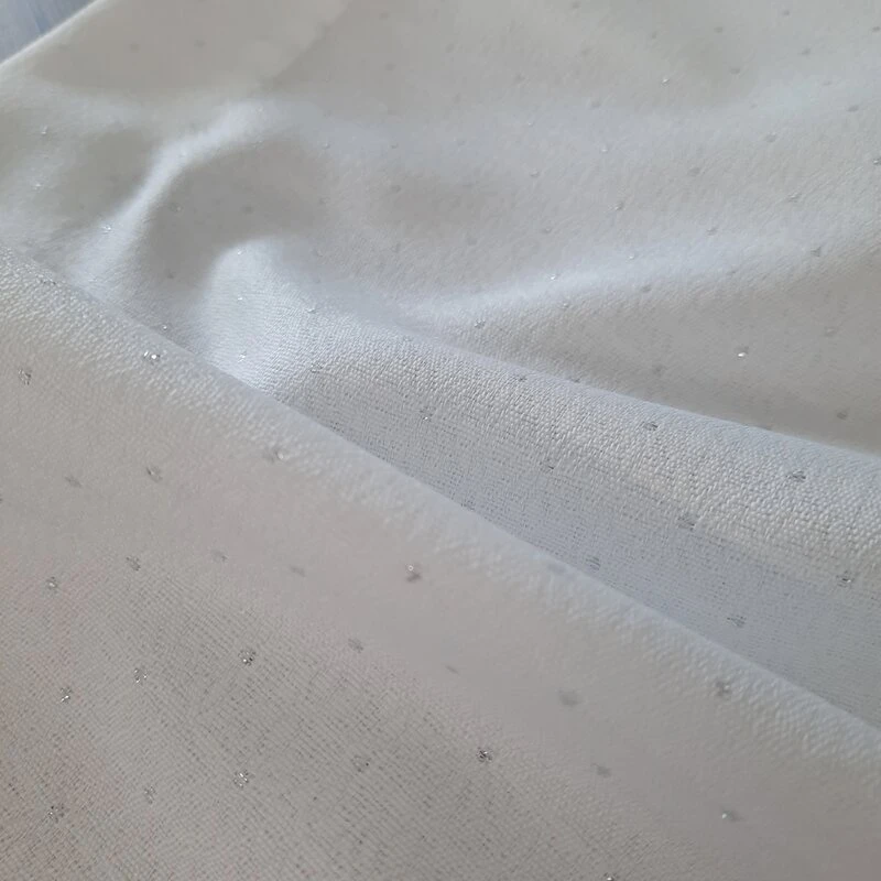 OBRUS ELLEN 140 X 240 CM BIAŁY