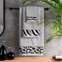 RĘCZNIK EVA 22 50 X 90 CM SREBRNY