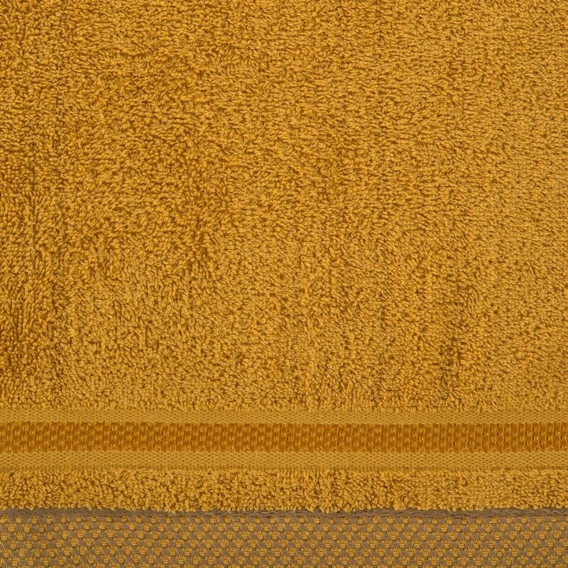 RĘCZNIK ABBIE (08) 100 X 150 CM CIEMNOŻÓŁTY