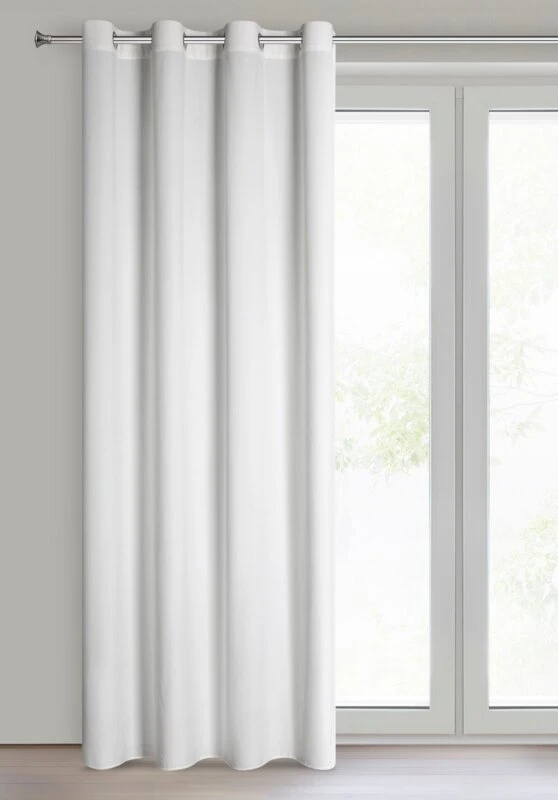 ZASŁONA GOTOWA PIERRE 140 X 250 CM BIAŁY