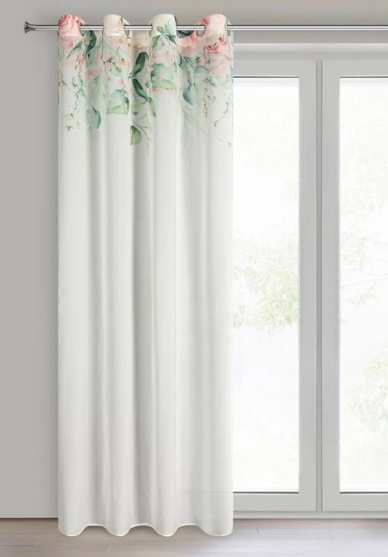 ZASŁONA GOTOWA ALORA 135 X 250 CM BIAŁY