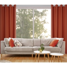 ZASŁONA GOTOWA RITA 140 X 250 CM CEGLASTY