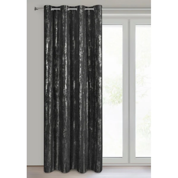 ZASŁONA GOTOWA LIBI 140 X 250 CM CZARNY