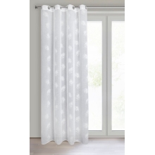 ZASŁONA GOTOWA JESSI 140 X 260 CM BIAŁY