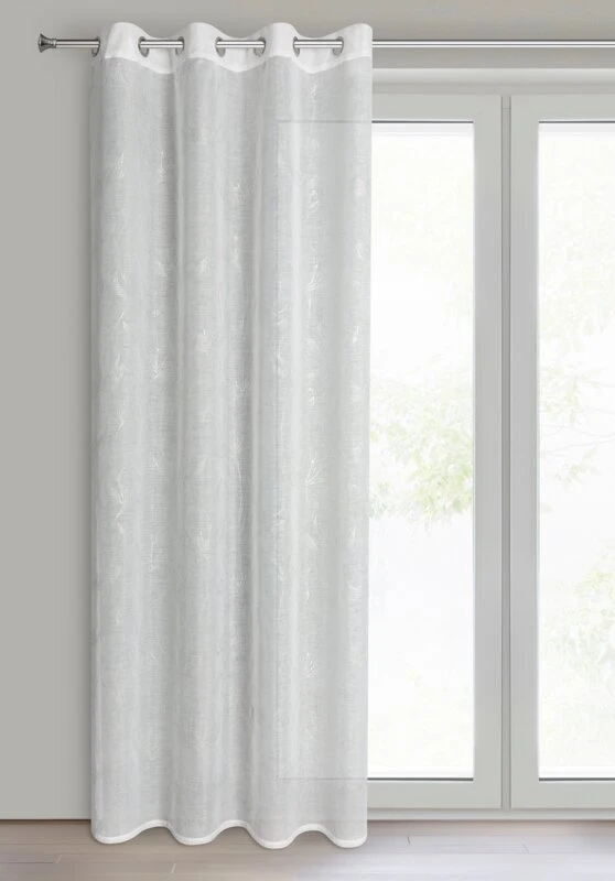 FIRANA GOTOWA AMALIA 140 X 250 CM BIAŁY