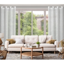 FIRANA GOTOWA AMALIA 140 X 250 CM BIAŁY