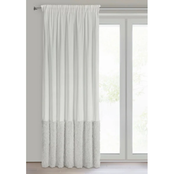 ZASŁONA GOTOWA MARION 2 NA TAŚMIE 140 X 270 CM BIAŁY