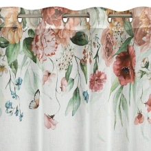 ZASŁONA GOTOWA RISA 140 X 250 CM BIAŁY