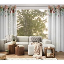 ZASŁONA GOTOWA RISA 140 X 250 CM BIAŁY