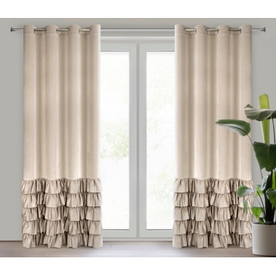 ZASŁONA GOTOWA DANI 140 X 250 CM BEŻOWY