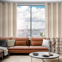 ZASŁONA GOTOWA DANI 140 X 250 CM BEŻOWY ZASŁONA GOTOWA DANI 140 X 250 CM BEŻOWY