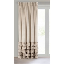 ZASŁONA GOTOWA DANI NA TAŚMIE 140 X 250 CM BEŻOWY ZASŁONA GOTOWA DANI NA TAŚMIE 140 X 250 CM BEŻOWY