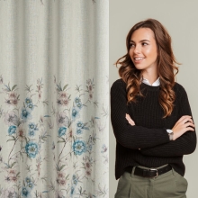 ZASŁONA GOTOWA IVY 2 140 X 250 CM NATURALNY