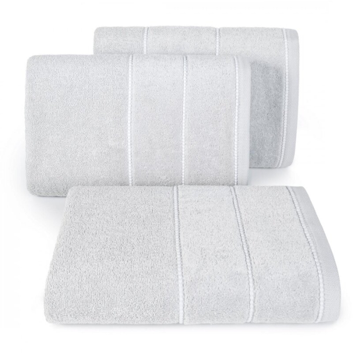 RĘCZNIK MARI (02) 50 X 90 CM SREBRNY