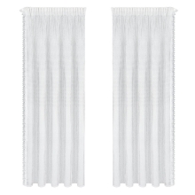 FIRANA GOTOWA ALEX NA TAŚMIE 140 X 270 CM BIAŁY FIRANA GOTOWA ALEX NA TAŚMIE 140 X 270 CM BIAŁY