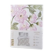 KOMPLET POŚCIELI SATYNOWEJ NIKA 44 160 X 200 CM BIAŁY KOMPLET POŚCIELI SATYNOWEJ NIKA 44 160 X 200 CM BIAŁY