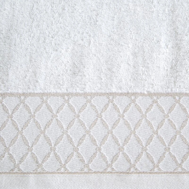 RĘCZNIK LAYLA (01) 50 X 90 CM BIAŁY