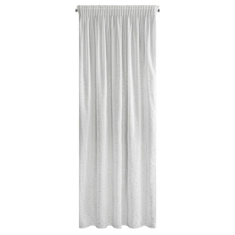 FIRANA GOTOWA ROXI NA TAŚMIE 140 X 270 CM BIAŁY