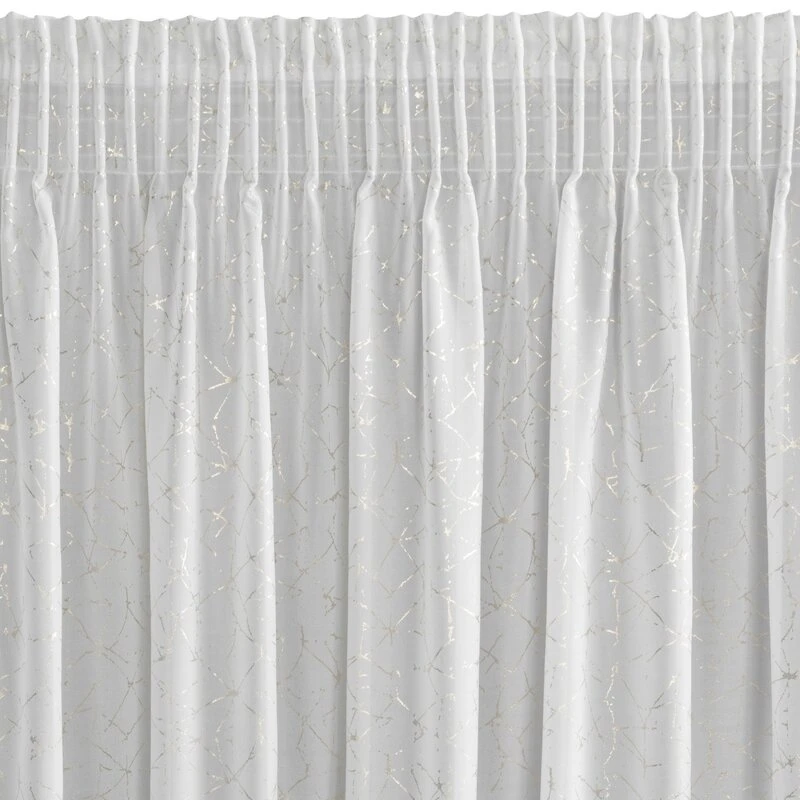 FIRANA GOTOWA ROXI NA TAŚMIE 140 X 270 CM BIAŁY